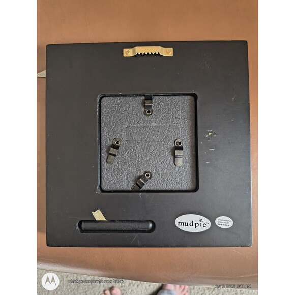 Mudpie Picture Frame Star Black Baby Table Decor - Picture 8 of 10